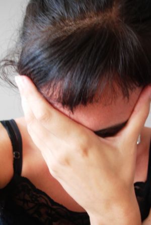 Grieving Woman