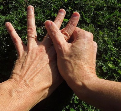 Jin Shin Jyutsu hand mudra