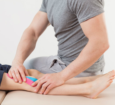 Child Receiving a Leg Massage | Massage For Children