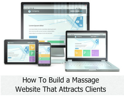 How to build a massage website that attracts clients