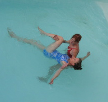 Watsu Water Massage in Pool